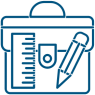 attaché avec outils